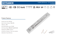Alimentation LED Skydance LN-150-24 150W 24V, driver LED courant/tension DT8 1CH non dimmable