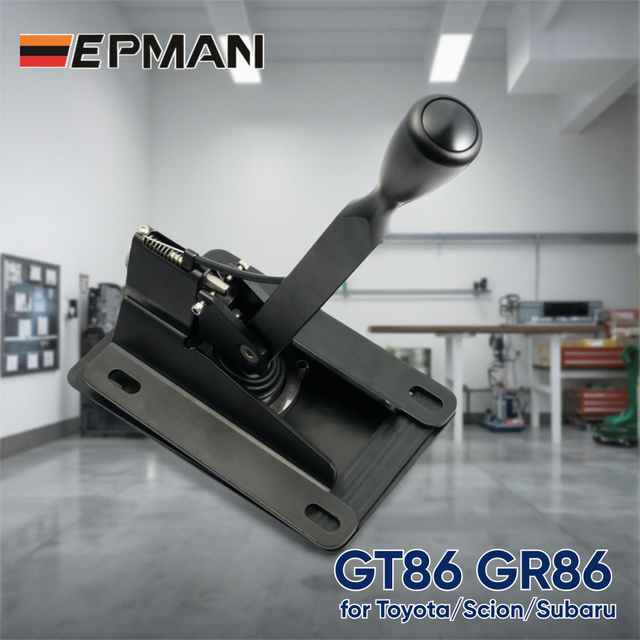 EPMAN Car Aluminum Short Shifter with Gear Knob Assembly for Toyota GT86/GR86 for Scion FRS for Subaru BRZ Gearboxes EPAA01G144K