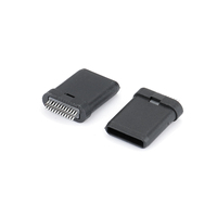 Fabricante profesional de USB 3,1 tipo C 16P hombre Vertical conector SMT