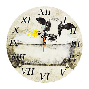 In stock: Nordic style wooden <b>clock</b> pendant, bathroom yak <b>clock</b>, living room decorative wall <b>clock</b>, wooden craft pendant. - Product Image 5