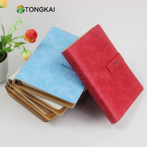 Business Organizer Leather Notebook A5 with Ring Binder In Stock