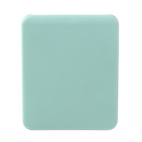 Miroir de maquillage pliable compact et pratique, double face, finition argentée, format poche, en plastique - Vente en gros Zhejiang