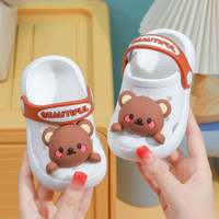 Sandales d'été pour bébés et enfants, antidérapantes, dessins animés, garçons, filles, pantoufles de plage, vente en gros