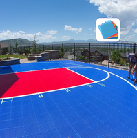 Proveedor Verificado de Baldosas de Polipropileno para Canchas de Baloncesto, Piso Rígido Encastrable, Tapete Moderno para Gimnasio