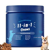 Vente en gros usine – Complément multivitaminé 11-en-1 à croquer pour chiens et chats – Soutien immunitaire naturel et santé articulaire – OEM