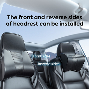 Coussin de nuque en mousse à mémoire de forme Tesla, réglable en hauteur |   Coussin de soutien de la nuque pour siège de voiture pour Tesla Model 3 Model Y Model X - Product Image 4