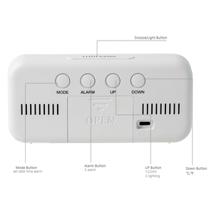 סיטונאי רב תכליתיים מודרניים הוביל תצוגה בהירות שעון קיר דיגיטלי שעון בית עיצוב המשרד - Product Image 5