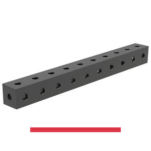 Bloc de connexion SteelMax GPPH 1000x100x100mm, épaisseur 15mm, trous 28mm - Product Image 1
