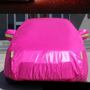 Housse de protection solaire épaisse pour voiture, pare-brise, pliable, personnalisée, pour l'extérieur, <span class=keywords><strong>4</strong></span> saisons, offre spéciale, - Product Image 4