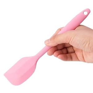 Spatule en silicone de qualité alimentaire de 21cm L, résistant à la chaleur, ustensile de cuisine, grattoir, pâte à mélanger - Product Image 1