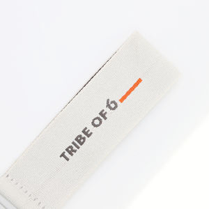 高品質 グレー イーグルビークフック 刺繍 織り キーチェーンストラップ ステッチ 両面ジャカード ショートランヤード - Product Image 5