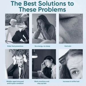 OEM Trans Resveratrol NAD + berine asam Hyaluronic Biotin 500mg NAD kapsul anggur Blueberry bubuk suplemen Anti Penuaan - Product Image 5