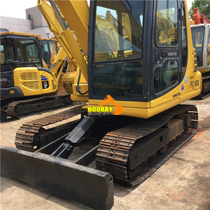 Excavadora Usada Komatsu PC70-8 de 7 Toneladas Fabricada en Japón, Miniexcavadora Komatsu PC60 de 6 Toneladas en Shanghái con Pocas Horas de Trabajo - Product Image 5
