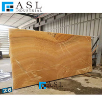Dalle d'onyx jaune couleur miel clair, onyx doré poli transparent, dalle d'onyx marbré 12x24, onyx classique à veines dorées chinoises