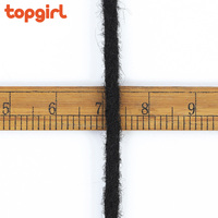 Dreadlocks lunghi fatti a mano accessori Naturel Soft Artificial Blonde Dread Locks estensione dei capelli sintetici all'uncinetto per le donne nere