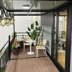 Prefab Tiny House Mobiliário de Economia de Espaço <span class=keywords><strong>Loft</strong></span> <span class=keywords><strong>Bed</strong></span> Chinese Home Office Home Bar Armazém ao ar livre Shopping Shop Quiosque Painel Sanduíche - Product Image 3