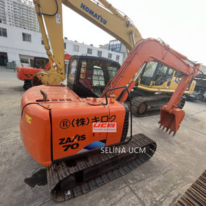 Excavadora usada japonesa original de alta calidad <span class=keywords><strong>HITACHI</strong></span> ZX70 en venta - Product Image 1