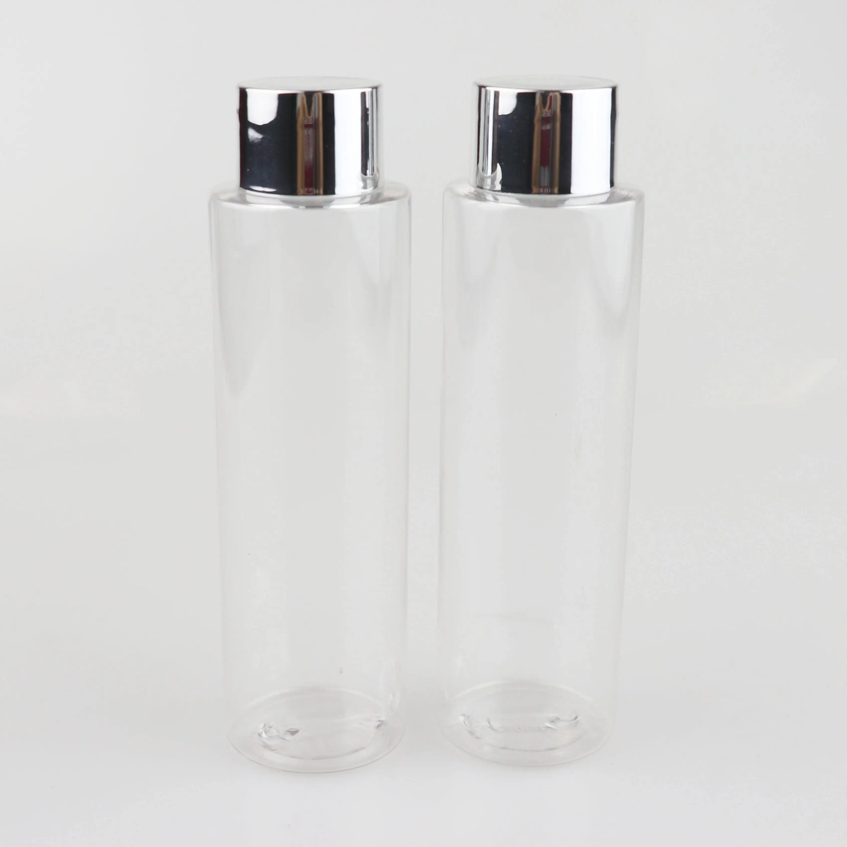 60ml 2oz Flat shoulder plastic lotion container cosmetic toner bottle
