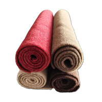 Cadeaux créatifs personnalisés à faire soi-même, poupées en feutre pour les fêtes de Noël, respirantes, antistatiques, en tissu non tissé 100% polyester uni