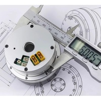 Actuador de articulación robótica sin escobillas de alta densidad de torque Ti5 Robot CRA-RI110-170RO-2-81, 641 Nm de torque, relación de engranajes 81:1, 24-48 V, para ventilador de embarcaciones