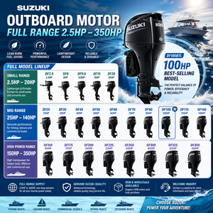 Moteur hors-bord Suzuki 100 CV 4 temps 4 cylindres DF100BTL en promotion pour bateaux <span class=keywords><strong>de</strong></span> pêche et <span class=keywords><strong>de</strong></span> plaisance - Product Image 6