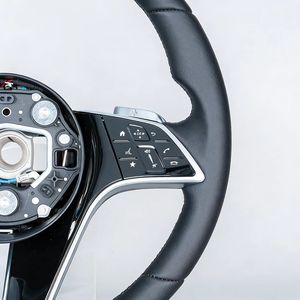 Volante Deportivo Modificado de Cuero Alemán para Mercedes-Benz <span class=keywords><strong>Maybach</strong></span> Clase S W223 con Acabado en Pintura Piano - Product Image 5