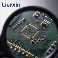 Capteur agricole Lierxin LEX-SOIL-NPK HASL pour sols (NPK, azote, phosphore, potassium) avec PCB 2 couches, RS485 Modbus, pH, EC, humidité