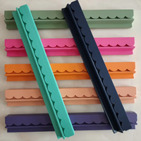 Supports de mahjong de luxe bleu foncé avec poussoir, ensemble américain 4 pièces, supports en bois pour mahjong, 20''