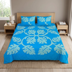 Customized Designs Hawaii Home Decor Size 100% Cotton <b>Bedding</b> Set Printed Soft Fabric Certified OEM Bulk Indian Made - Product Image 3