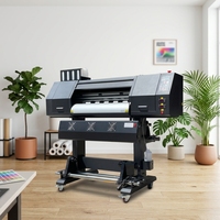 Imprimante éco-solvant double tête Allprint certifiée 80 cm A1 XP600 pour l'impression de t-shirts pour petites entreprises