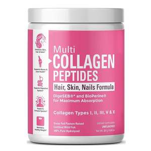 Supplément de Poudre de Protéine de Collagène Hydrolysé de Haute Qualité 335 g Soutient la Santé Articulaire des Adultes Peptides de Collagène de Haute Qualité - Product Image 1