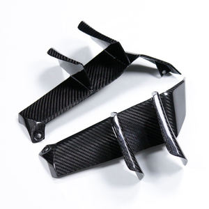 ZHONGHONG 3K Dry Carbon Fiber Winglets for Yamaha MT09 2024-2026 Direct OEM Fairing Spoiler Black <b>Gloss</b>/Matte <b>Clear</b> Coated - Product Image 3