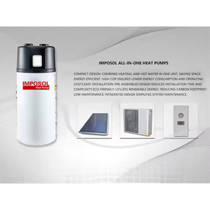 IMPOSOL Bomba de Calor Aire-Aire Todo en Uno de 24 Horas R410A, Eficiencia Energética Doméstica Clase A++, Almacenamiento, 5 Años de Garantía, Suministro de ACS para Hoteles y Exteriores - Product Image 3