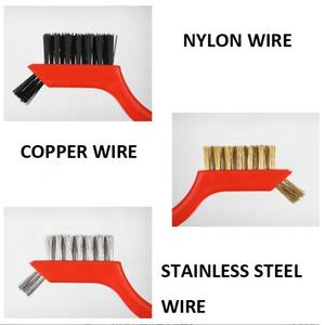 Juego de <span class=keywords><strong>Mini</strong></span> cepillos de alambre para limpieza, para trabajos y eliminación de pintura, óxido, amarillo y negro, 3 unidades - Product Image 5