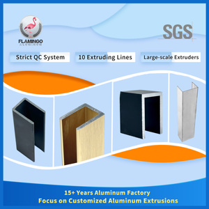 Cao theo yêu cầu u-kênh nhôm hồ sơ mới đến giá cả cạnh tranh U kênh thanh chống YX C Z U L kênh - Product Image 2