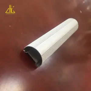 Extrusion de Led en Aluminium forme D, pour lampe/profil Led, Tube modulateur 50mm