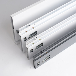 Rebound Horse-drawn Drawer Slide Rail. Furniture Cabinets Wardrobes - <b>Press</b> One <b>Button</b> and the Horse-drawn Drawer Track - Product Image 5