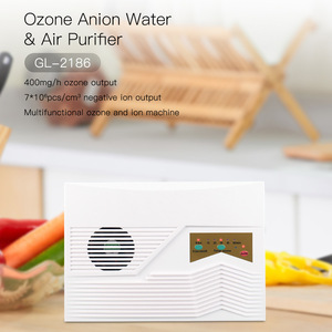 Ozone Anion Water Air Purifier GL-2186 400mg H Ozone Output Negative Ion Generator Fruit Vegetable Detox Machine - Product Image 1