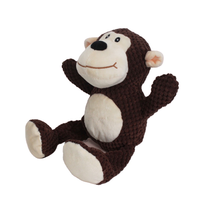 Promotional Custom Soft Stuffed Animal Plush Toy Dog Monkey Toy