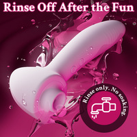 Hammer-Saugvibrator Masturbations-Sexspielzeug Starke Vibration Körpermassagestab Weibliches Masturbations-Sexspielzeug