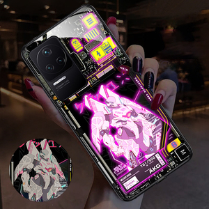 Tự Động Glow LED Bằng Giọng Nói Kích Hoạt Không Dây Luminous Điện Thoại Di Động Trường Hợp Đối Với <span class=keywords><strong>iPhone</strong></span> 15 14 13 Pro Max Samsung Note20 S21 S21 + S22 S22 + - Product Image 6