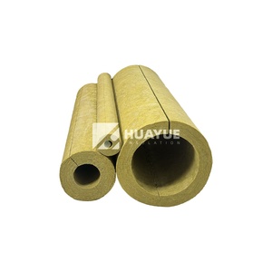 Tubo/Condotto in Lana di <span class=keywords><strong>Roccia</strong></span> per Isolamento Termico e Acustico Industriale, Densità 100-120kg/m, Ignifugo 750 - Product Image 2