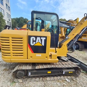 Excavatrice Caterpillar CAT306E/306E2 d'occasion, 100% authentique, moteur japonais, engrenage, capacité de la benne de 0,35 m³, poids opérationnel de 6000 kg - Product Image 4