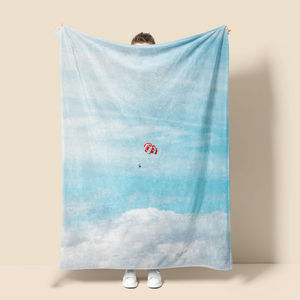 Sublimación Transferencia digital Visón en blanco Impresión personalizada Foto Premium Blanco Super suave Grueso Sherpa Franela Manta polar - Product Image 5