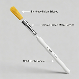 Juego <span class=keywords><strong>de</strong></span> Pinceles para Pintar Modelos <span class=keywords><strong>de</strong></span> Diseño Nuevo, 3 Piezas, Mango <span class=keywords><strong>de</strong></span> Madera, Pelo <span class=keywords><strong>de</strong></span> Nailon, Pincel <span class=keywords><strong>de</strong></span> Detalle para <span class=keywords><strong>Pintura</strong></span> en Miniatura - Product Image 6