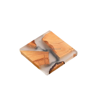 Ensemble de sous-verres en bois gravés personnalisés sous-verres de boisson personnalisés élégants pour la maison bureau artisanat en bois boîtes en bois enseignes murales