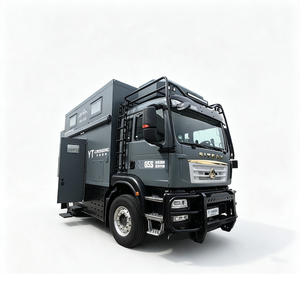 Nueva Autocaravana Diésel Sitrak 4x4 para Expediciones, Camión Todoterreno, RV <span class=keywords><strong>de</strong></span> Servicio Pesado <span class=keywords><strong>con</strong></span> Suspensión Neumática y Función <span class=keywords><strong>de</strong></span> Elevación Superior del Eje - Product Image 1