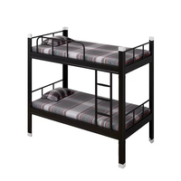 Lit superposé en métal OEM personnalisable, lit double en acier pour projets de mobilier à grande échelle