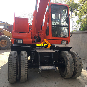 Doosan รถขุดล้อไฮดรอลิกมือสอง14ton dh140w-7มือสอง DX140 140-7 - Product Image 3