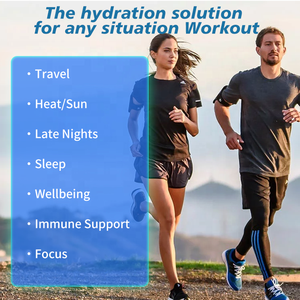 Polvo Electrolítico Orgánico de Marca Privada OEM con Vitaminas y Magnesio para el Control de Energía en Adultos - Product Image 4